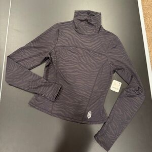 FP Women's Acclimate Jacquard Turtleneck  Pullover